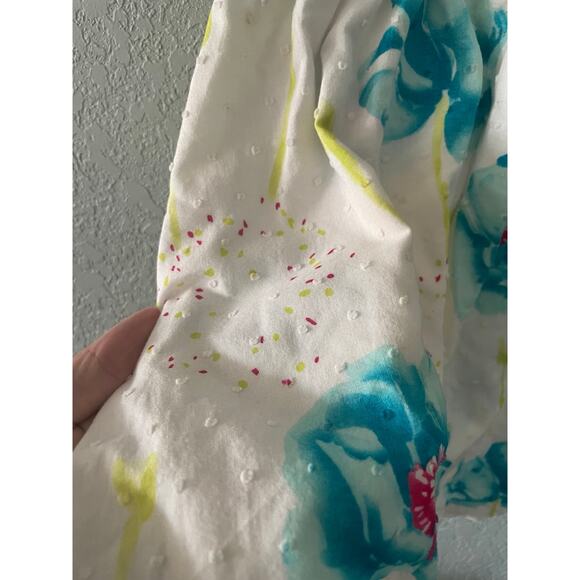 3/$15 Penelope Mack Girls 2t Sleeveless Summer Sun Dress Blue Floral - Picture 2 of 3